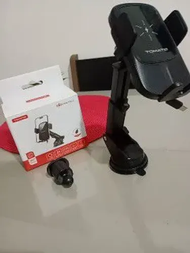 Suporte de celular para carro com carregamento por indução 