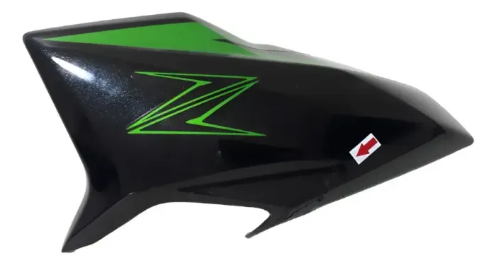 Carenagem Aba Kawasaki Z650 21/25 L/e Orig Quebrada 60879 Preto