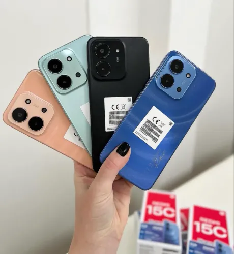 Redmi xiaomi 15c 128Gb 04Gb RAM Preto Laranja Verde Azul Novo