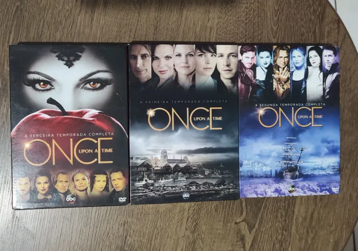 Box da série Once upon a time - As três primeiras temporadas 