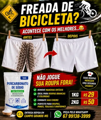 Percarbonato de Sódio Premium - O Segredo para Roupas Mais Limpas e Brancas