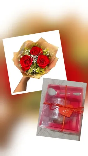 Buquês de rosas