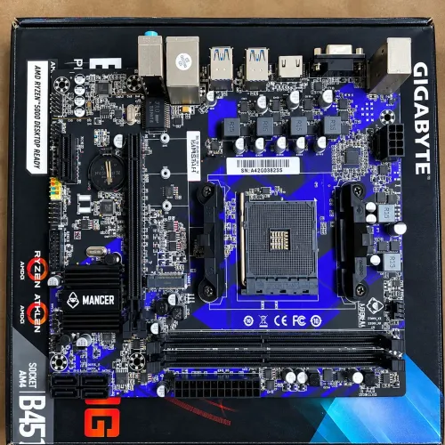 placa mãe ddr4 A320m amd