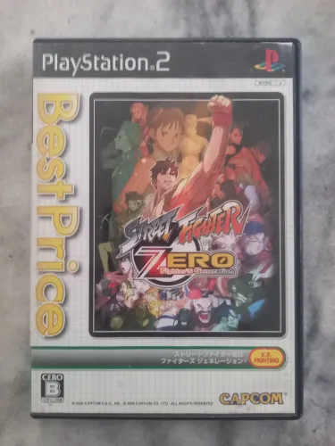 Street Fighter Zero Fighters Generation PS2 original