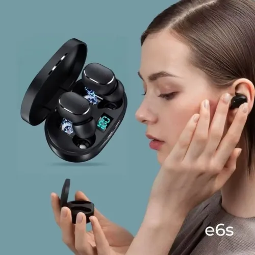 Mini Fone de ouvido Airpod TWS com Mostrador Digital de Bateria Bluetooth 5.0 novo lacrado