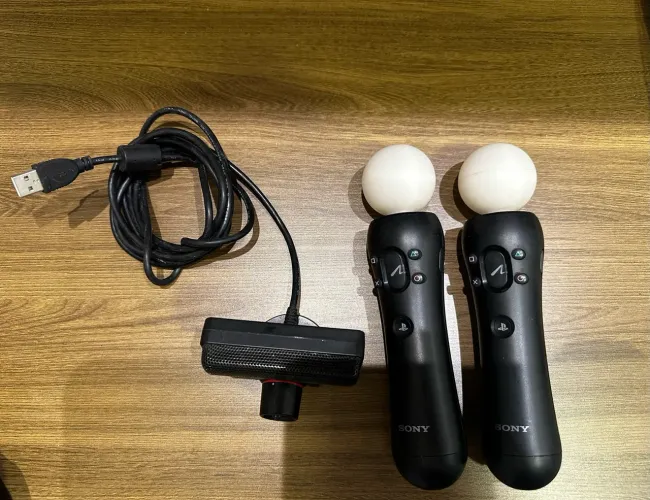 Kit Ps move + Câmera - Ps3/Ps4