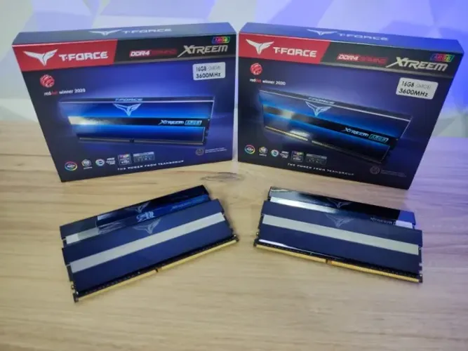 32GB (4x8) 3600MHz DDR4-Team Group T-Force Xtreem ARGB-TF10D416G3600HC18JDC01