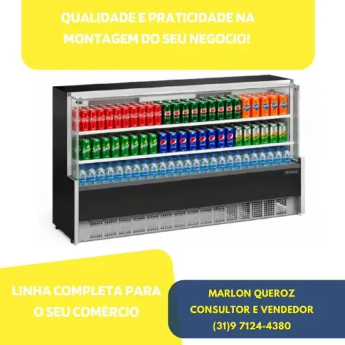 Balcão Refrigerado 2M Gelopar Novo