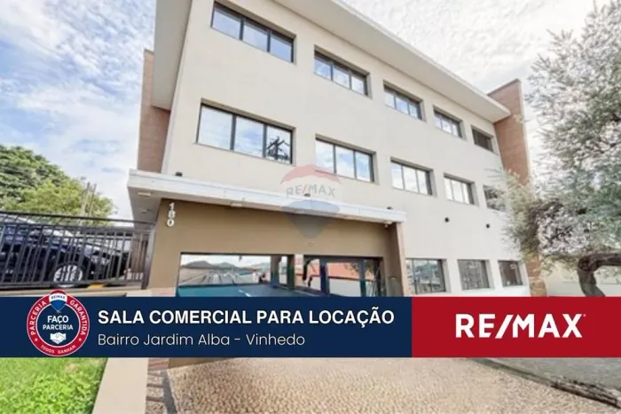 LOCAÇÃO de sala (01) comercial no Jardim Alba em Vinhedo R$ 1.750,00