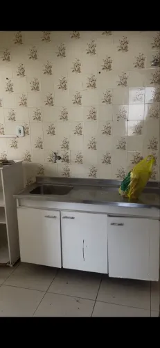Pia de Cozinha Inox 1,40m + Bancada + Armário