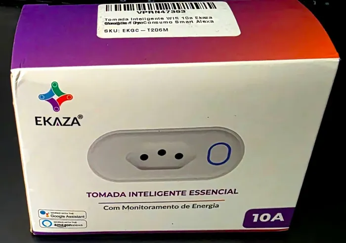 Tomada inteligente Wi-Fi 10A