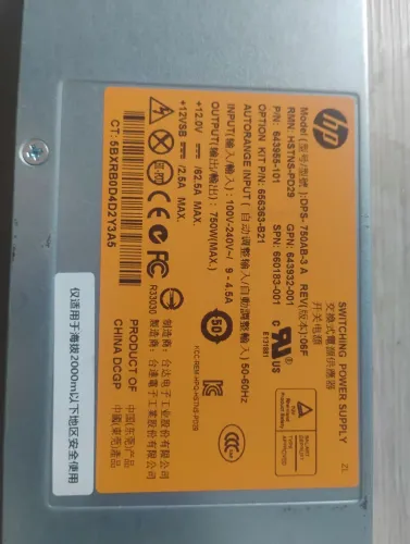 Fonte Servidor Hp Dps-750ab-3 A