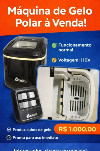 Máquina de gelo polar
