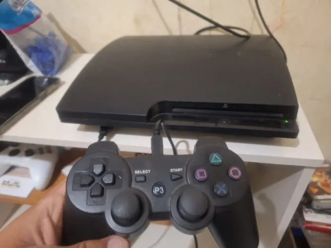 Slim Perfeito Estado + 6 Jogos Originais (Bloqueado)