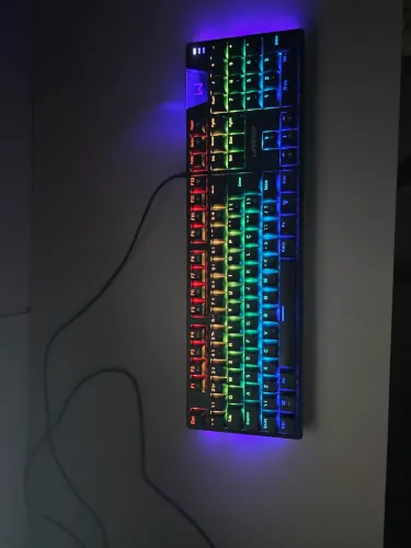 Teclado Mecânico Gamer Warrior Royal Score (TC229) - RGB - Switch Blue