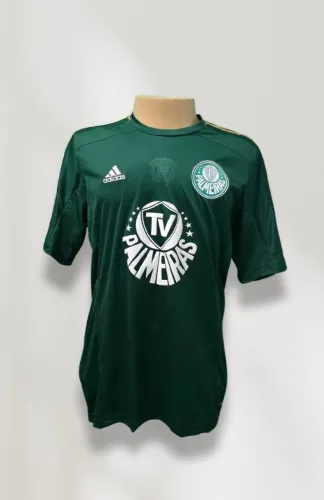 Camisa Palmeiras Adidas 2014 patrocínio TV Palmeiras