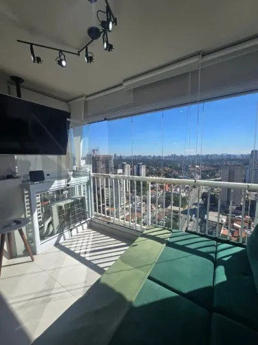 Apartamento todo Mobiliado 1 dormitório, 1 vaga no Bairro Mascote Zona Sul