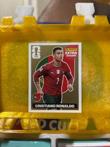 Figurinha Cristiano Ronaldo (CR7) Copa do Mundo