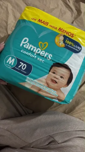 Fralda Pampers tamanho M