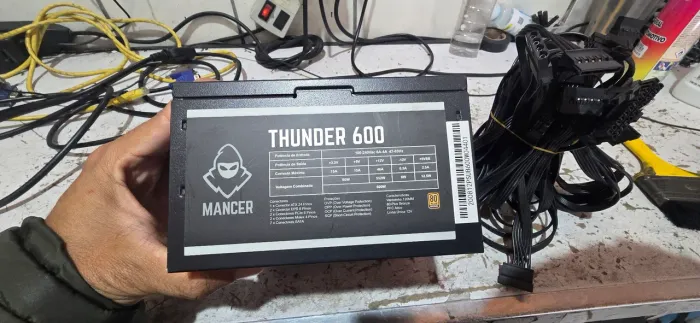 Fonte Real 500 W 80 Plus 