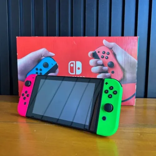 Nintendo Switch 32GB Seminovo Com Garantia Completo Na Caixa