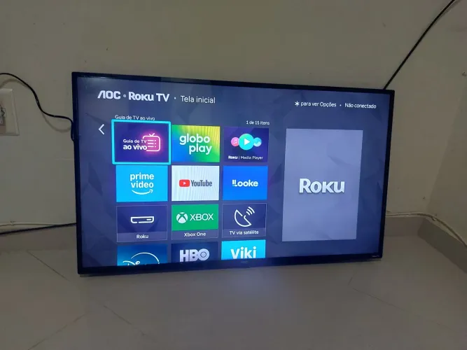 TV SMART 43 AOC ROKU