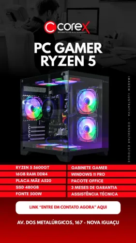 Pc Gamer Ryzen 5 5600GT