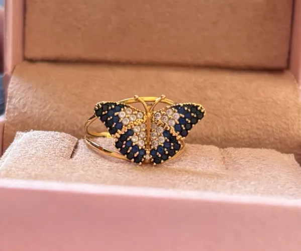 Anel ouro 18k