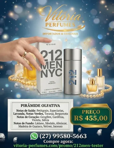 Perfumes originais e Importados