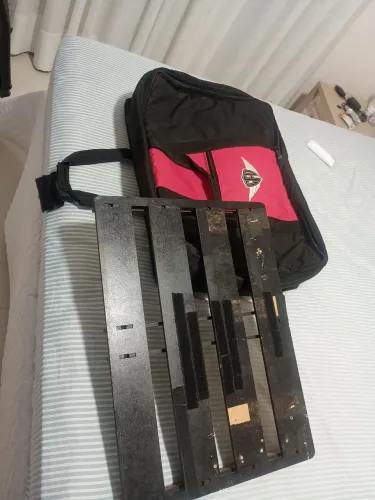 Case, bolsa, estojo com pedalboard 60x40
