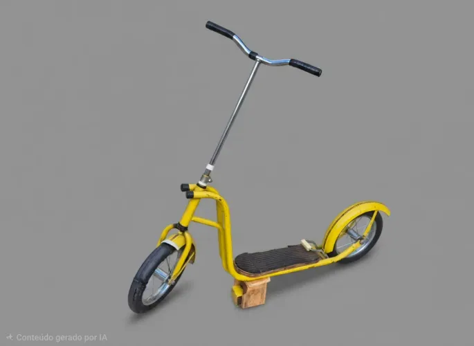 Patinete Bandeirante original - 1970