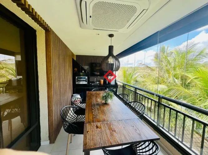 Mandara Lanai | Condomínio Pé na areai | Beach Park | Apartamento com 3 Quartos para aluga