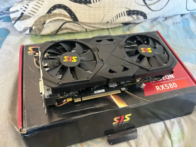 Placa de vídeo RX580 *leia a descrição*