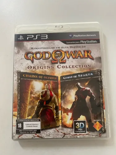 Jogo God of War Origins Collection PS3 - Original e completo