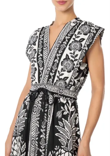 Vestido Farm Cropped Jardim Romance