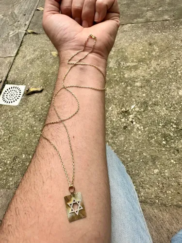 Cordão masculino em ouro 18k
