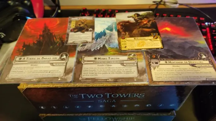 Expansão: Senhor dos Anéis - The Card Game - Saga As Duas Torres (IC)