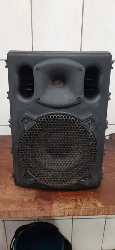 Caixa de som Ativa profissional CSR770W de 100 watts muito potente som alto São Vicente
