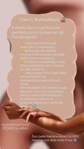 Banho de lua antialérgico.