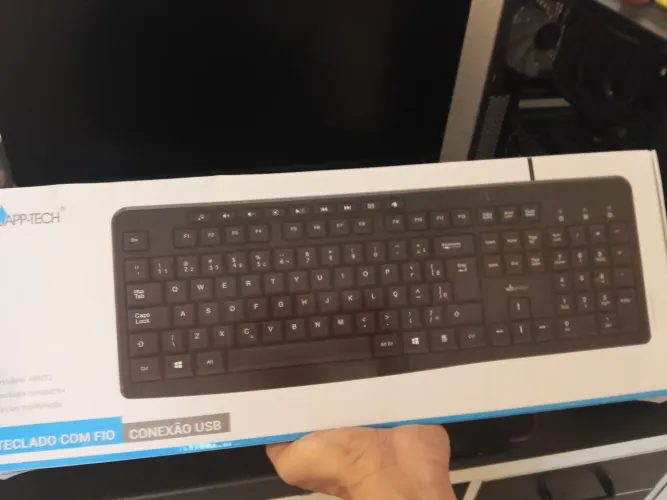 Teclado com fio app-tech