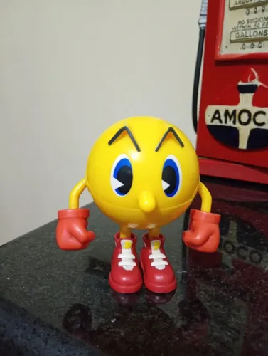 Boneco Pac Man Garra Fantasma 