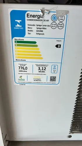 Ar Condicionado - Condicionador de Ar - Springer Midea - Modelo QCK105BB