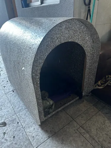 Casinha reciclável de cachorro - Grande