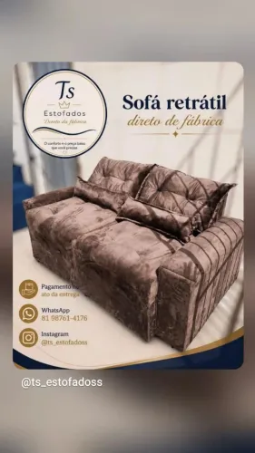 Sofá retrátil preços imperdivel 