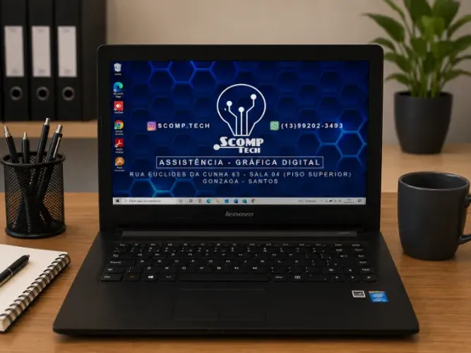 Notebook Lenovo Core i3 8GB SSD 120GB - R$ 1.200
