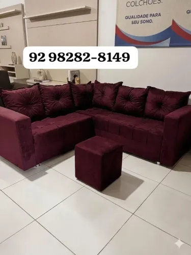 SOFA DE CANTO NOVO PERSONALIZAVEL