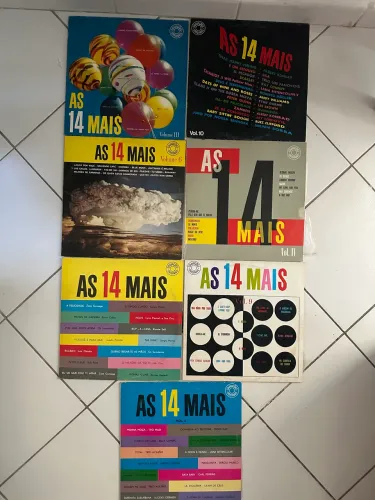 Discos vinil 7 unidades 