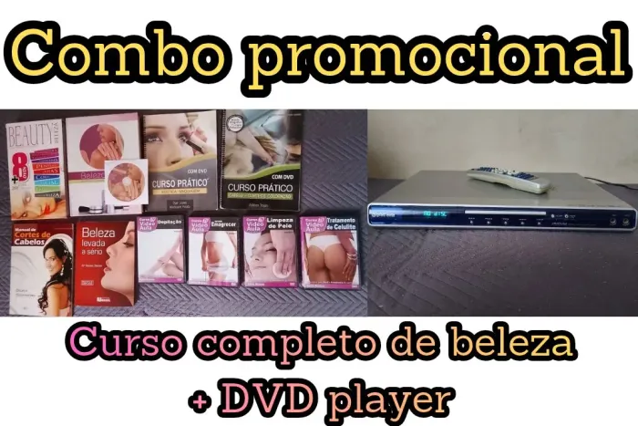 Curso Completo de Beleza + DVDOKÊ Gradiente K340 (OPORTUNIDADE)