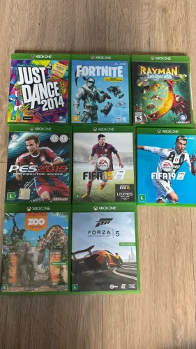 Kit 8 jogos X-box