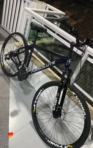 Bicicleta Absolut nero 5 aro v max freio hidráulico